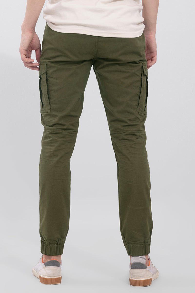 Broly Olive Cargo Jogger