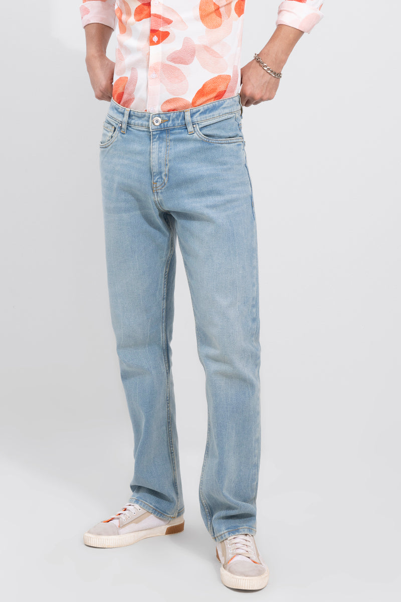 Boogie Sky Blue Straight Fit Jeans