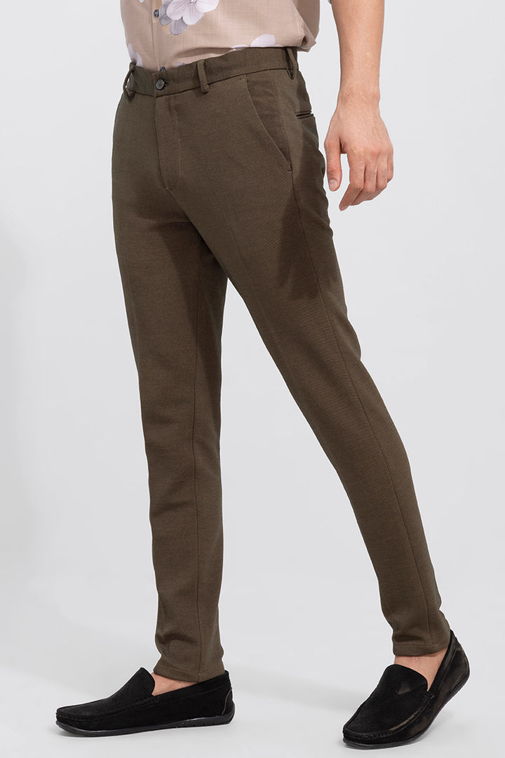 Knit Olive Trouser
