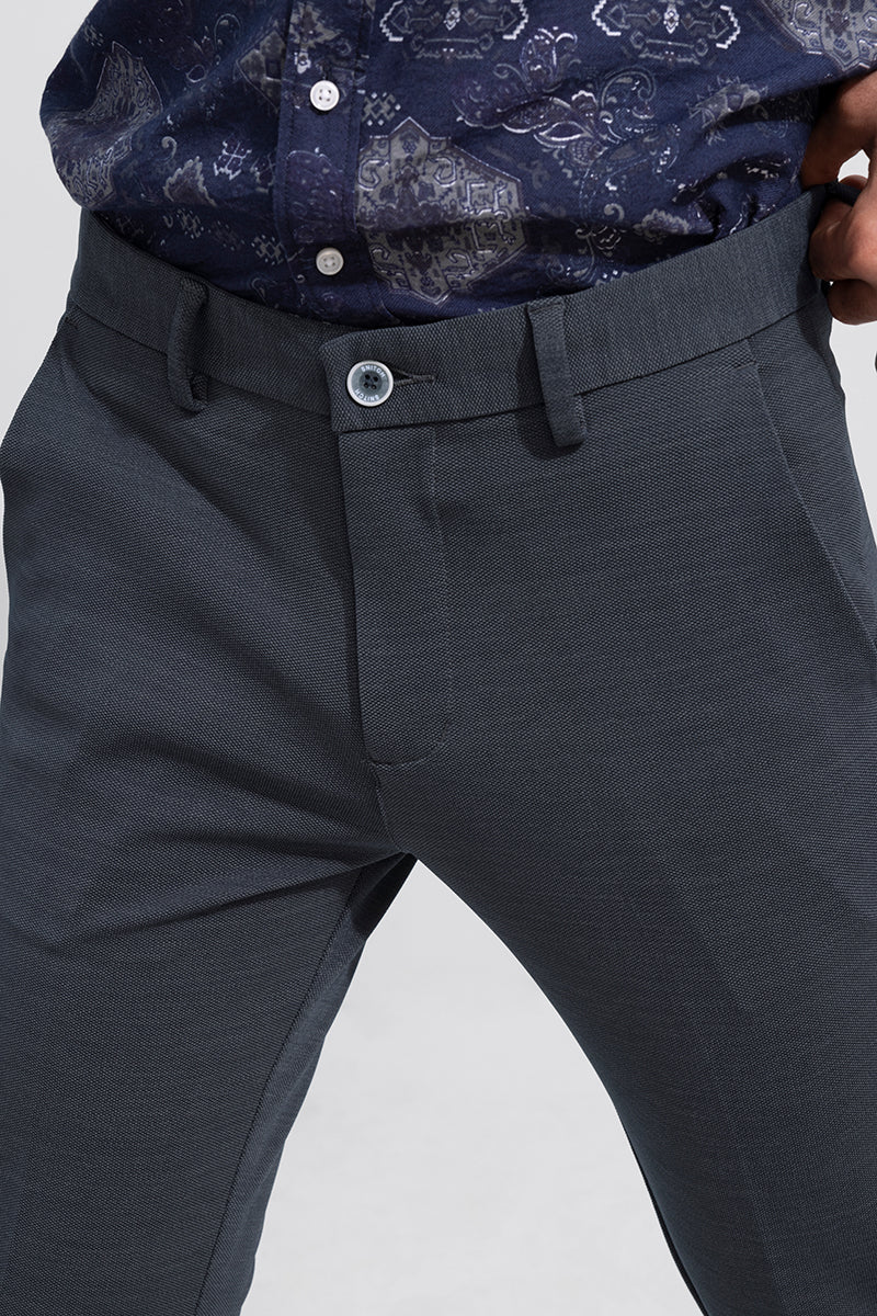 Knit Elephant Grey Trouser