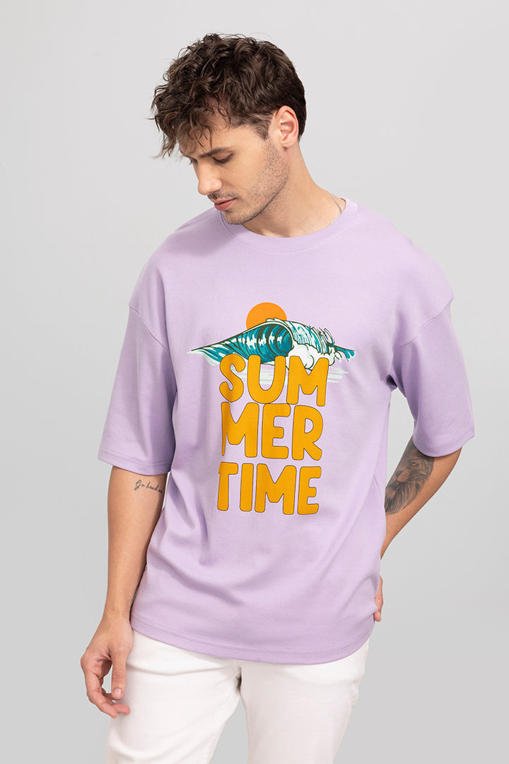 Sun Lavender Oversized T-Shirt