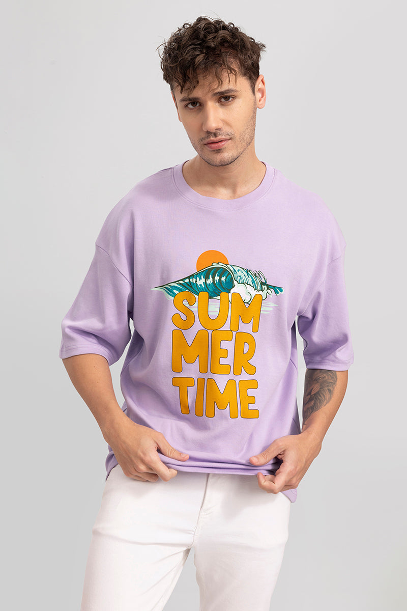 Sun Lavender Oversized T-Shirt
