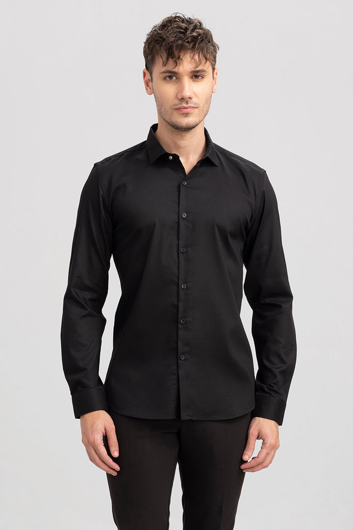 Cubique Black Shirt