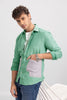 Kaila Green Cord Shirt