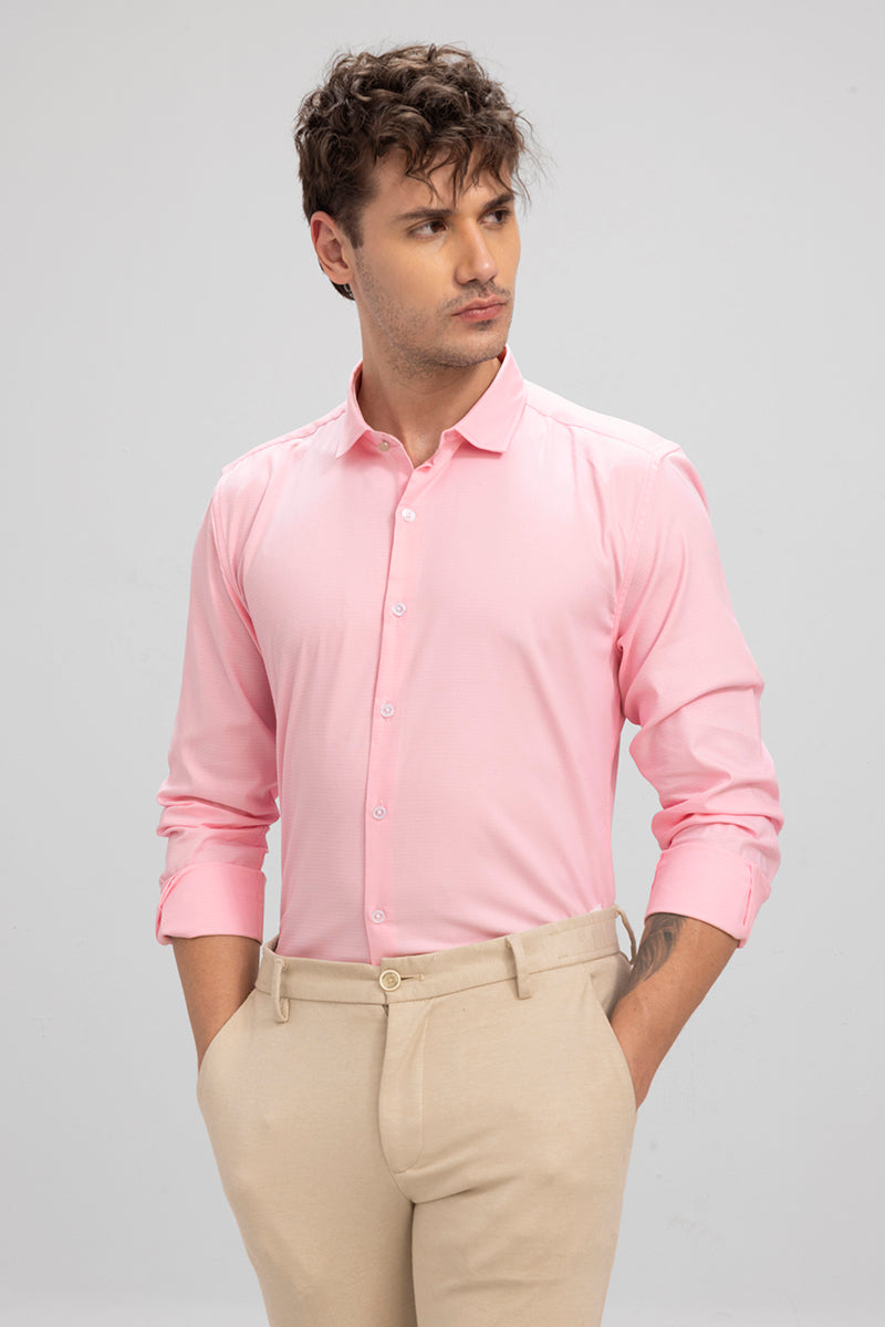 Buy Men's Formy Pink Shirt Online | SNITCH