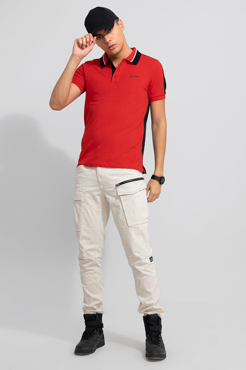 Buy Men s Tyke Off White Cargo Online SNITCH
