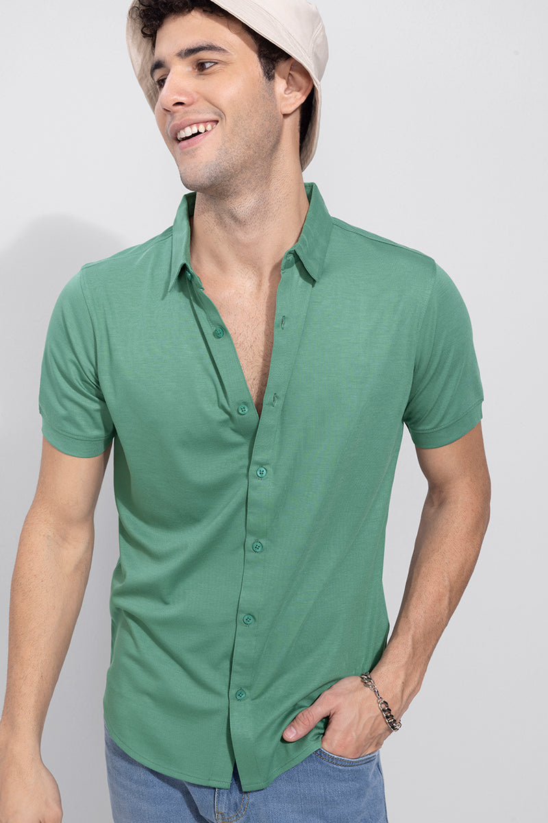 Maverick Green Shirt