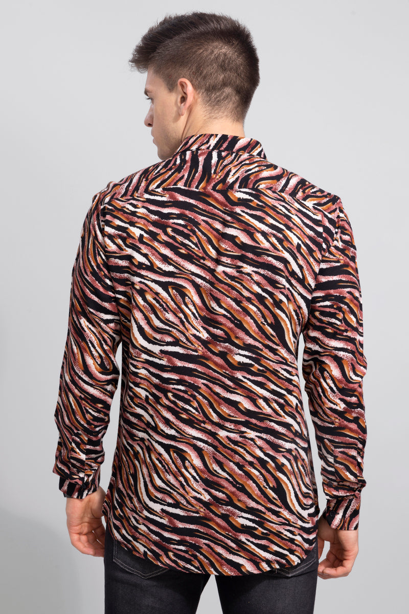 Tiger stripe shirt mens new arrivals