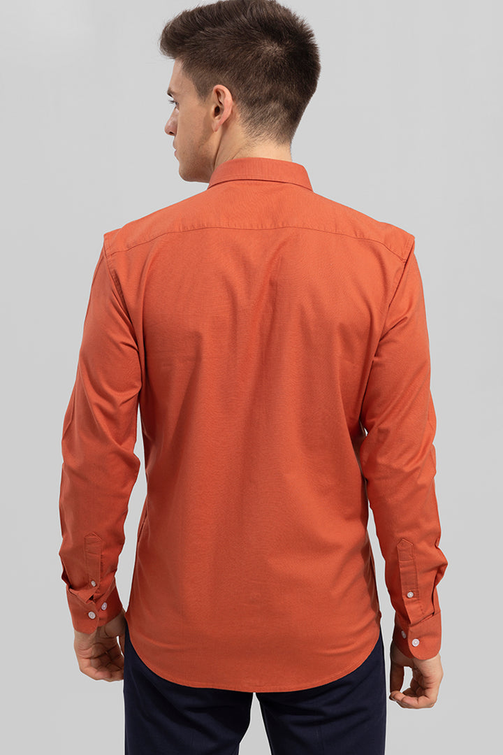 Sencillo Orange Shirt