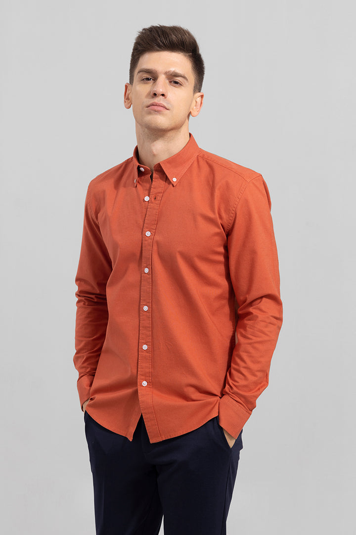 Sencillo Orange Shirt