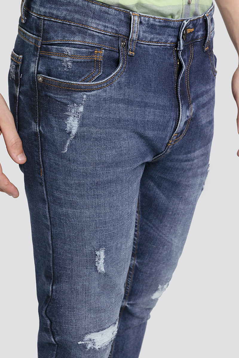 Custom European Style Hip Pop High Street Ripped Destroyed Men Denim Jeans  - China Men Jeans and Denim Jean price | Made-in-China.com
