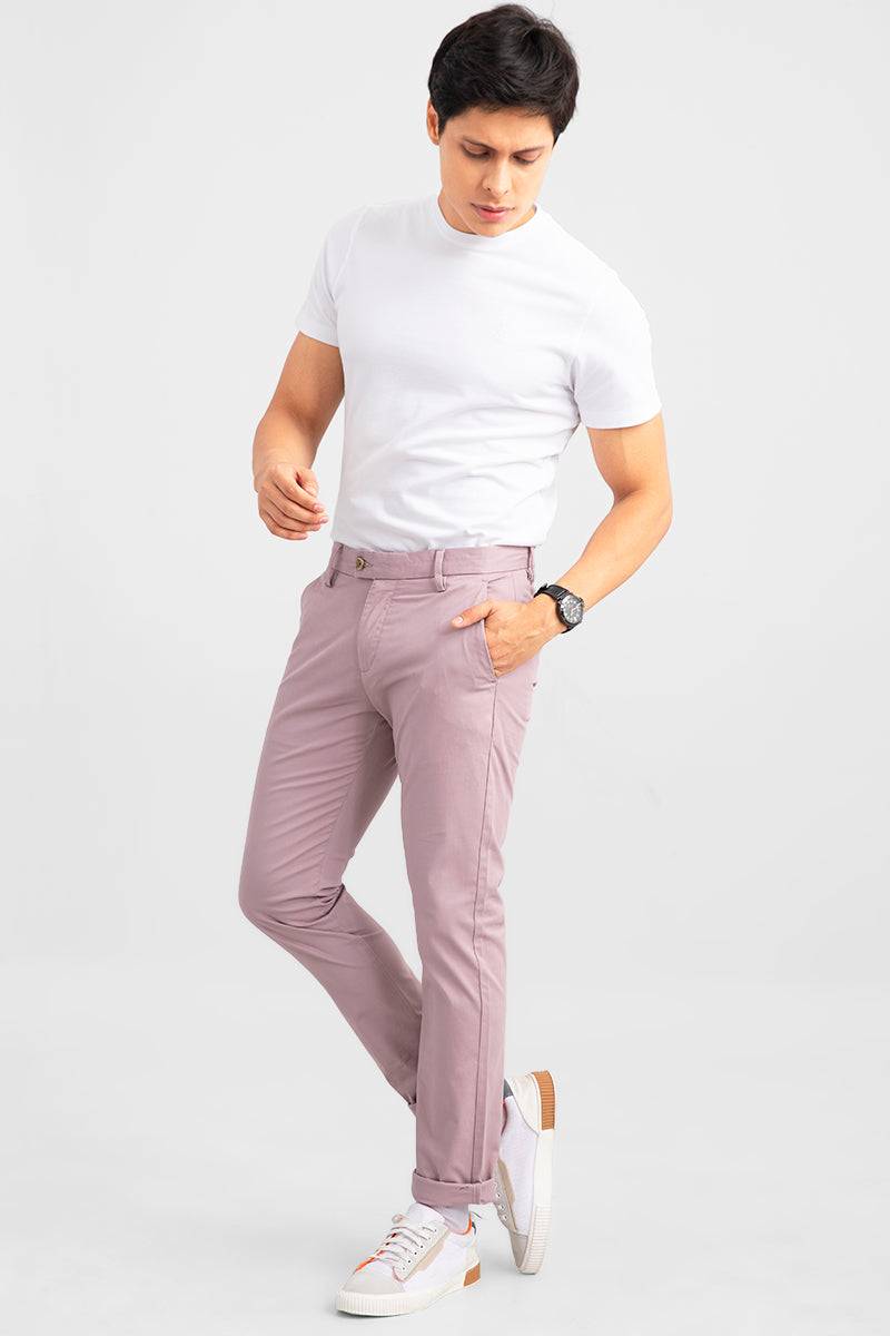 All-Day Lavender Frost Chino - SNITCH