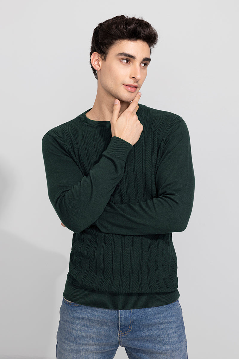 Zestos Olive Sweater