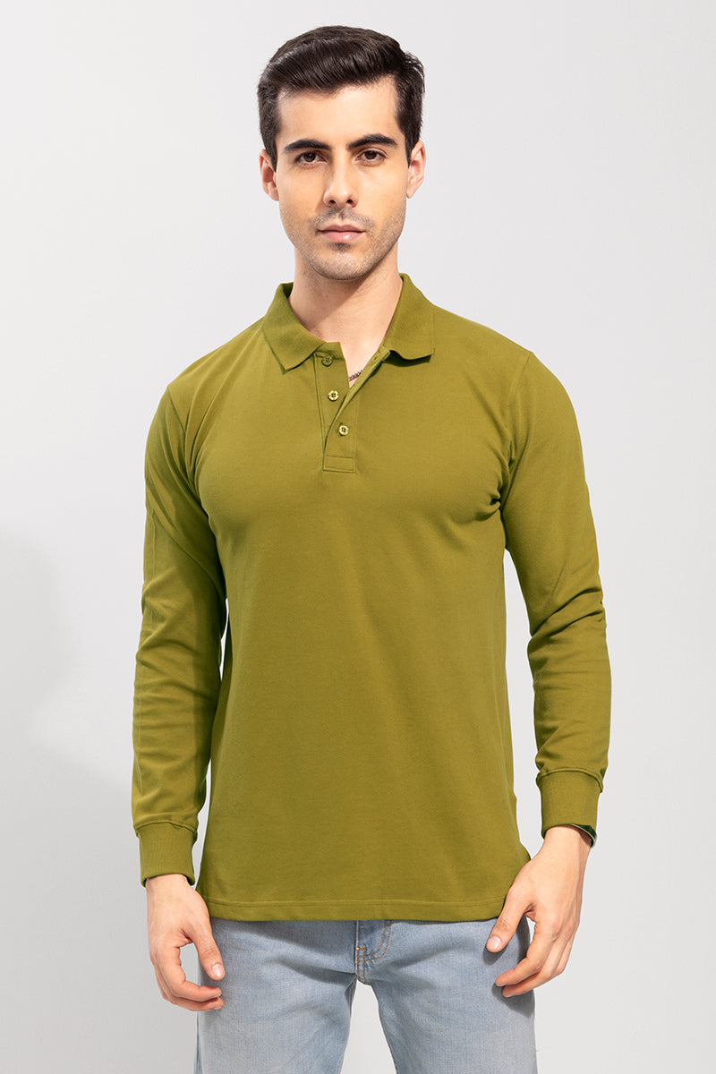 Dominic Olive Polo T-Shirt
