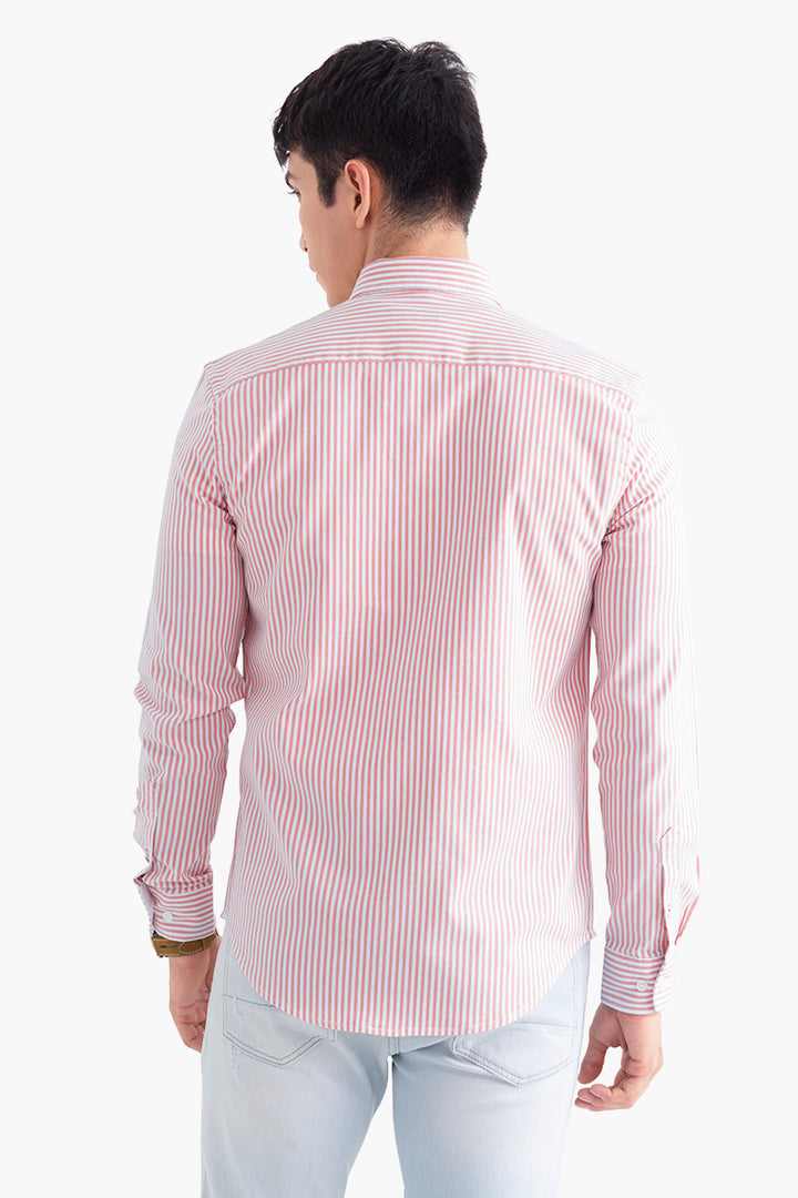 Pin Stripe Pink Shirt
