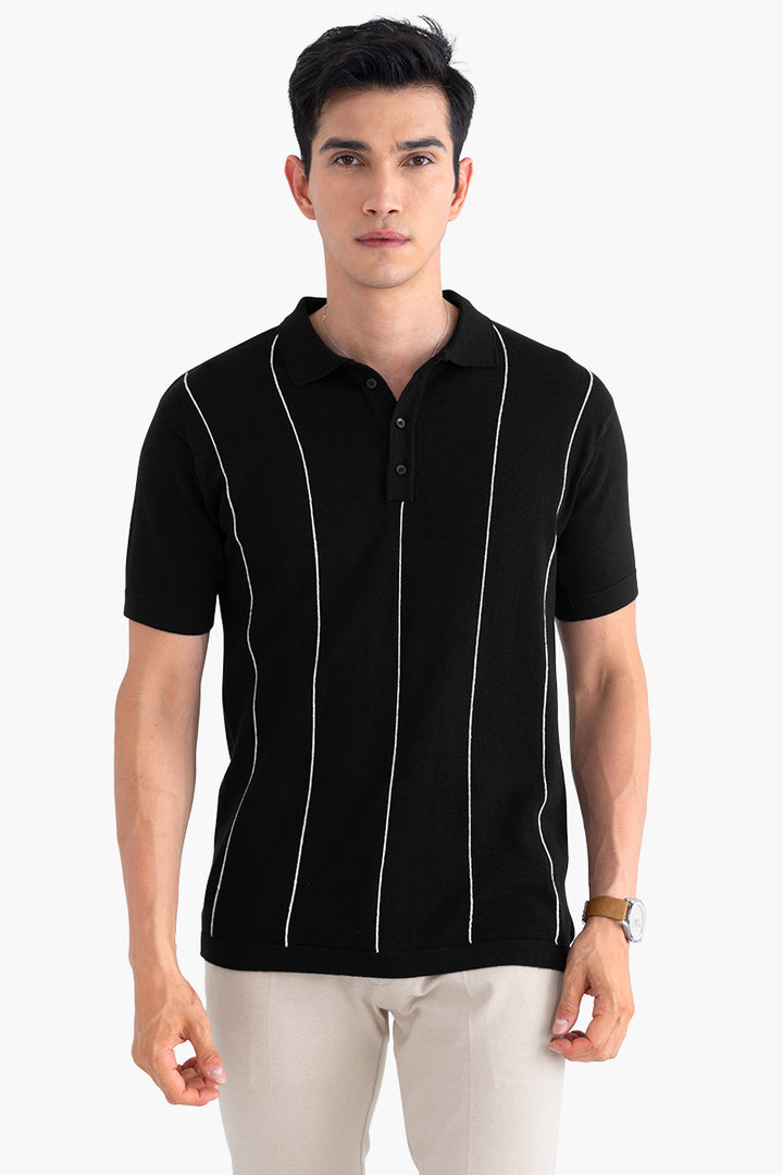 Classy Black Polo T-Shirt