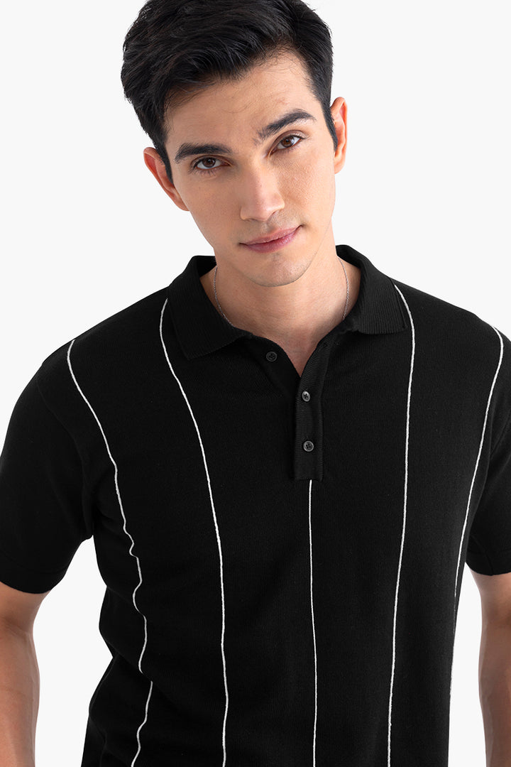 Classy Black Polo T-Shirt