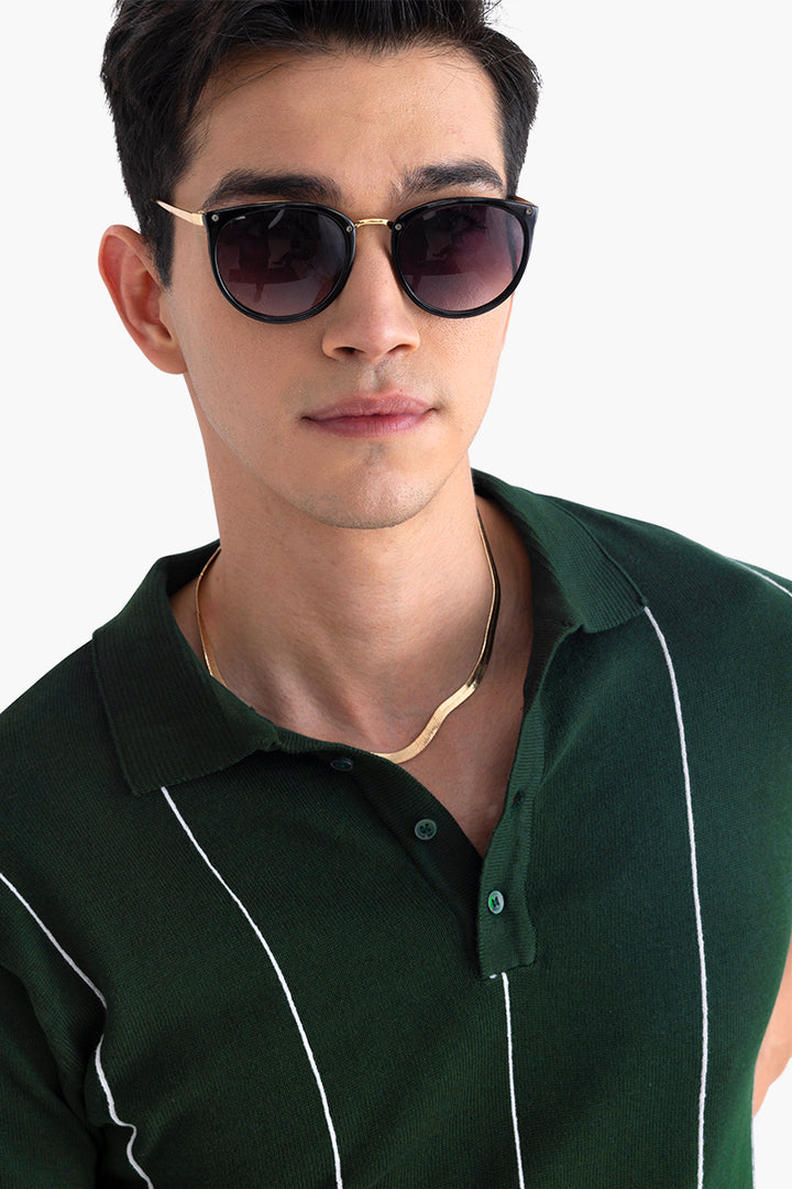 Classy Olive Polo T-Shirt