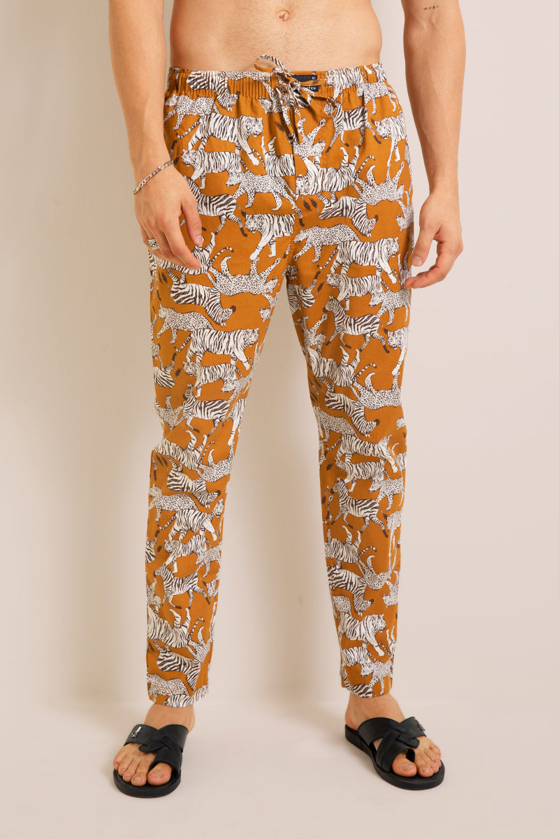 Wildlife Mustard Pyjama - SNITCH