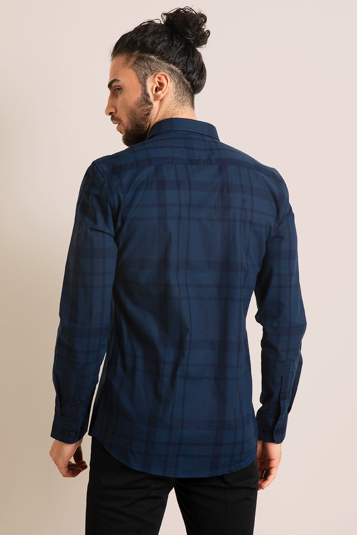 Elated Navy Shirt - SNITCH
