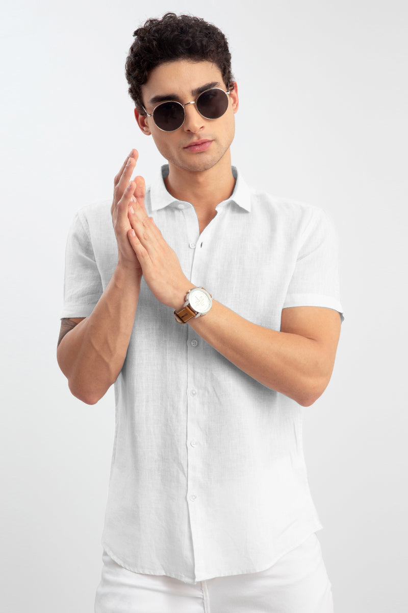Buy Men's Splendour White Shirt Online