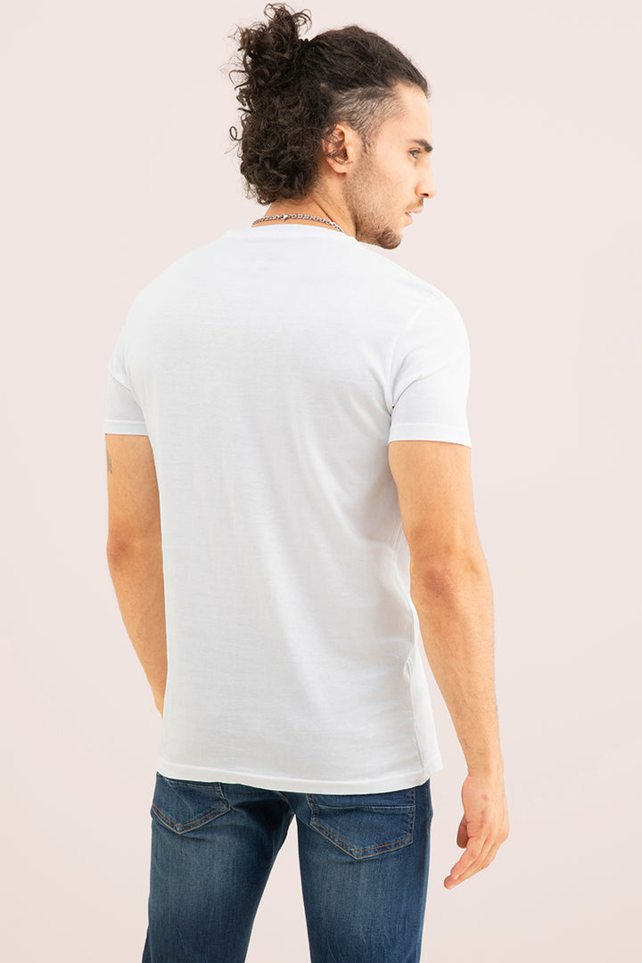 CTRL+ALT White T-Shirt - SNITCH