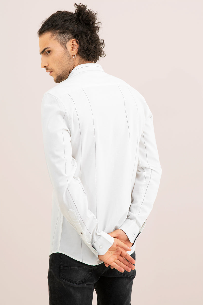 Serene White Shirt - SNITCH