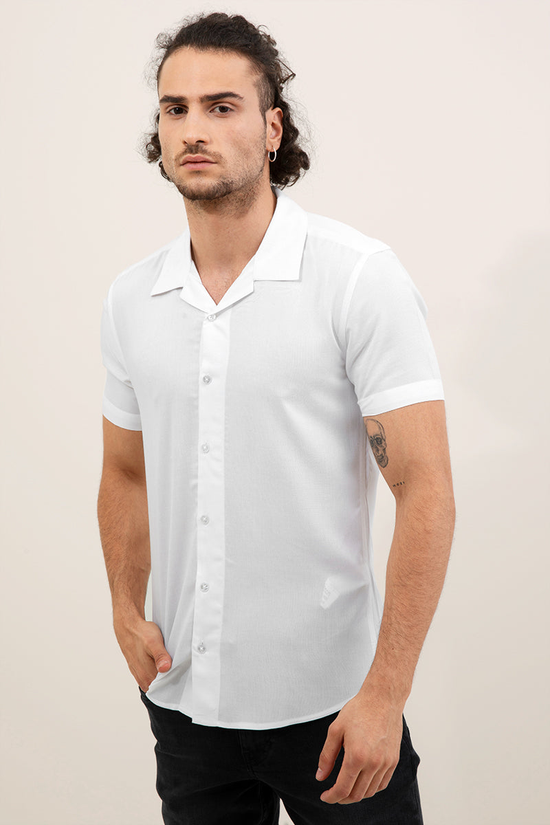 Modernism White Shirt - SNITCH