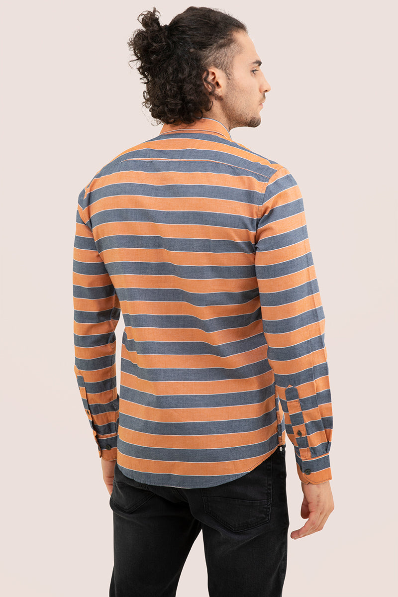 Twain Orange Shirt - SNITCH