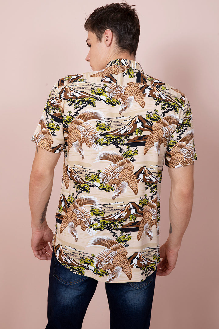 Falcon Brown Shirt - SNITCH