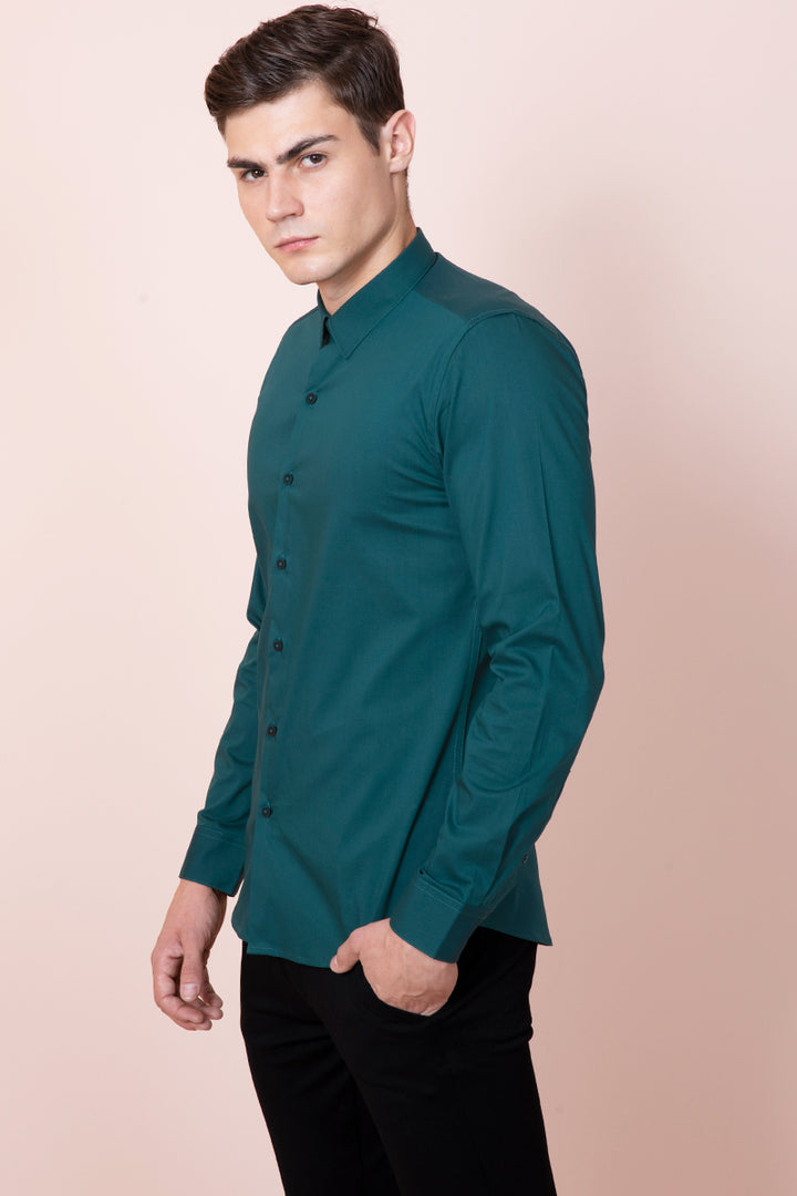 Glimmer Green Shirt - SNITCH