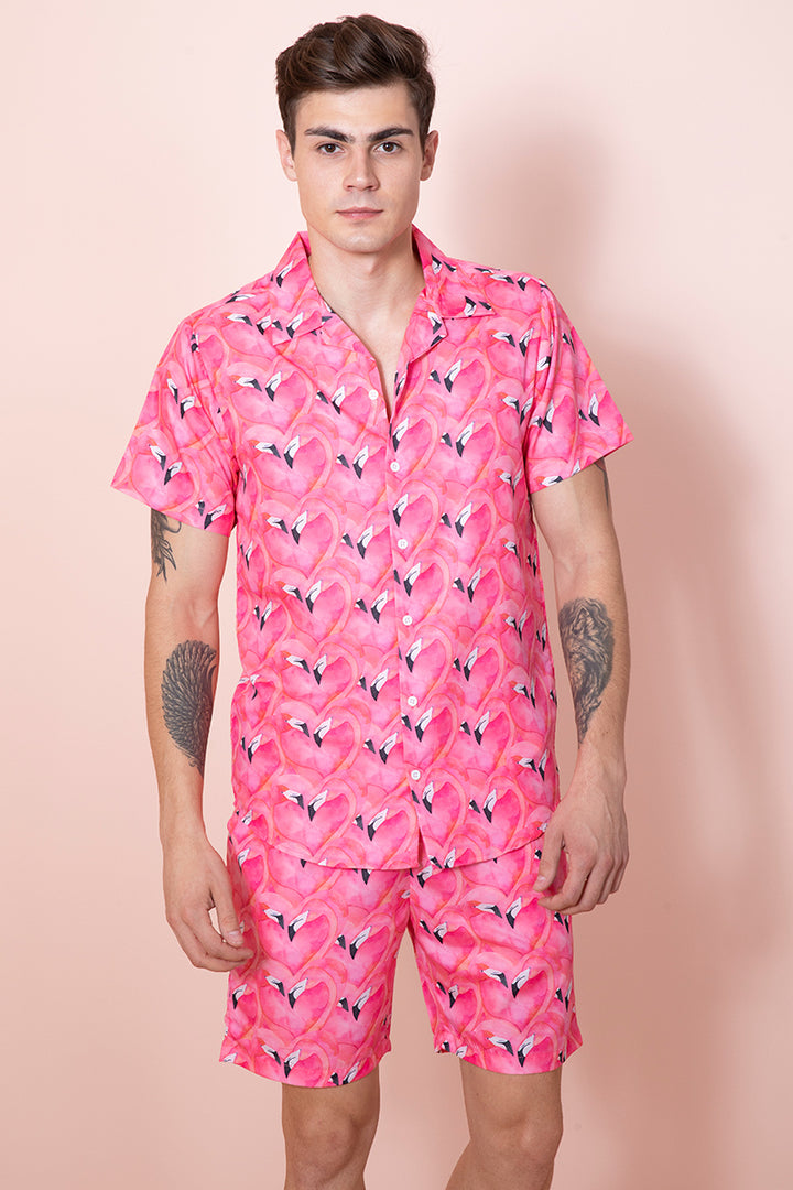 Flamingo Pink Co-Ords - SNITCH