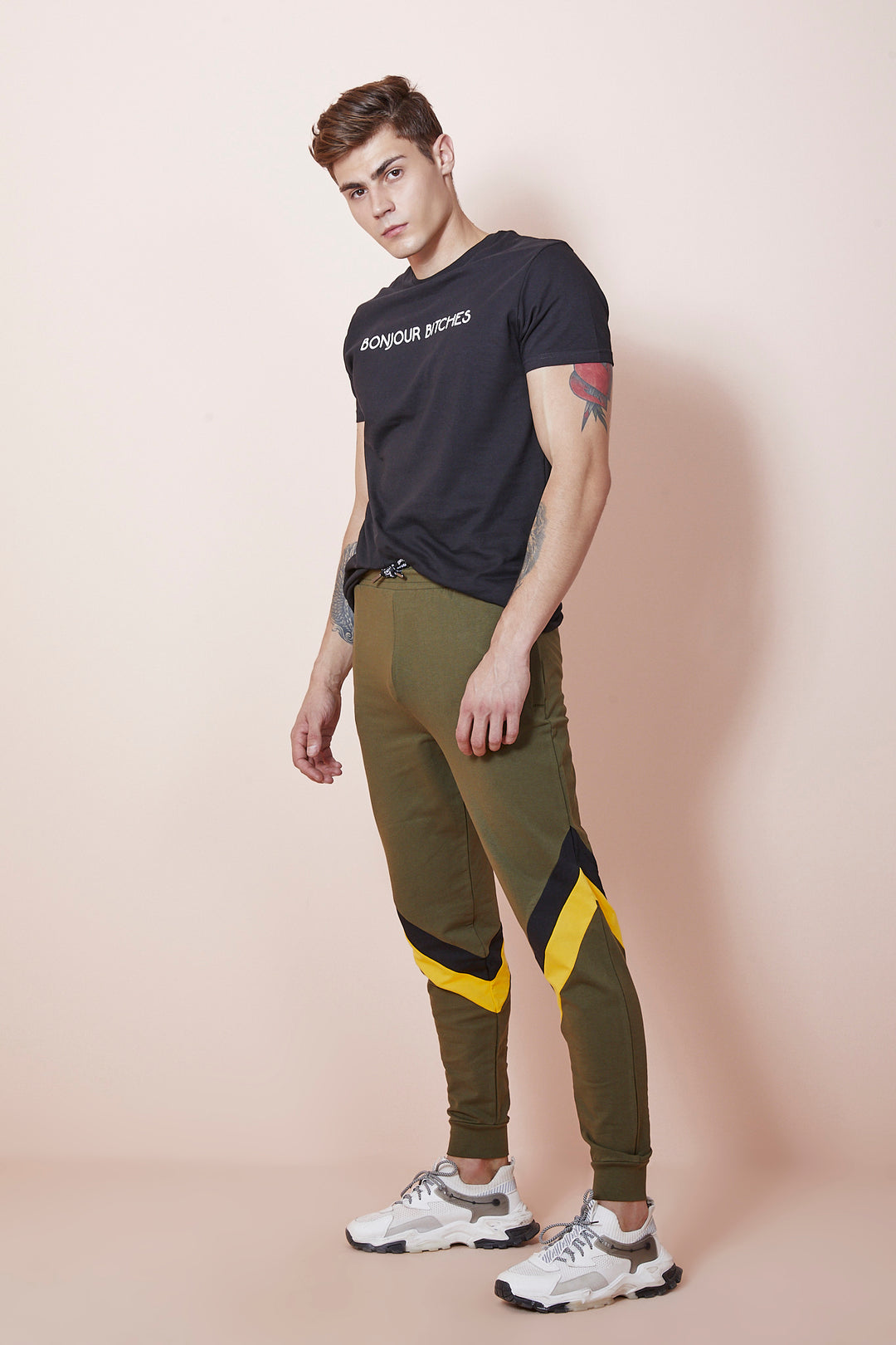 Rapid Olive Track Pant - SNITCH