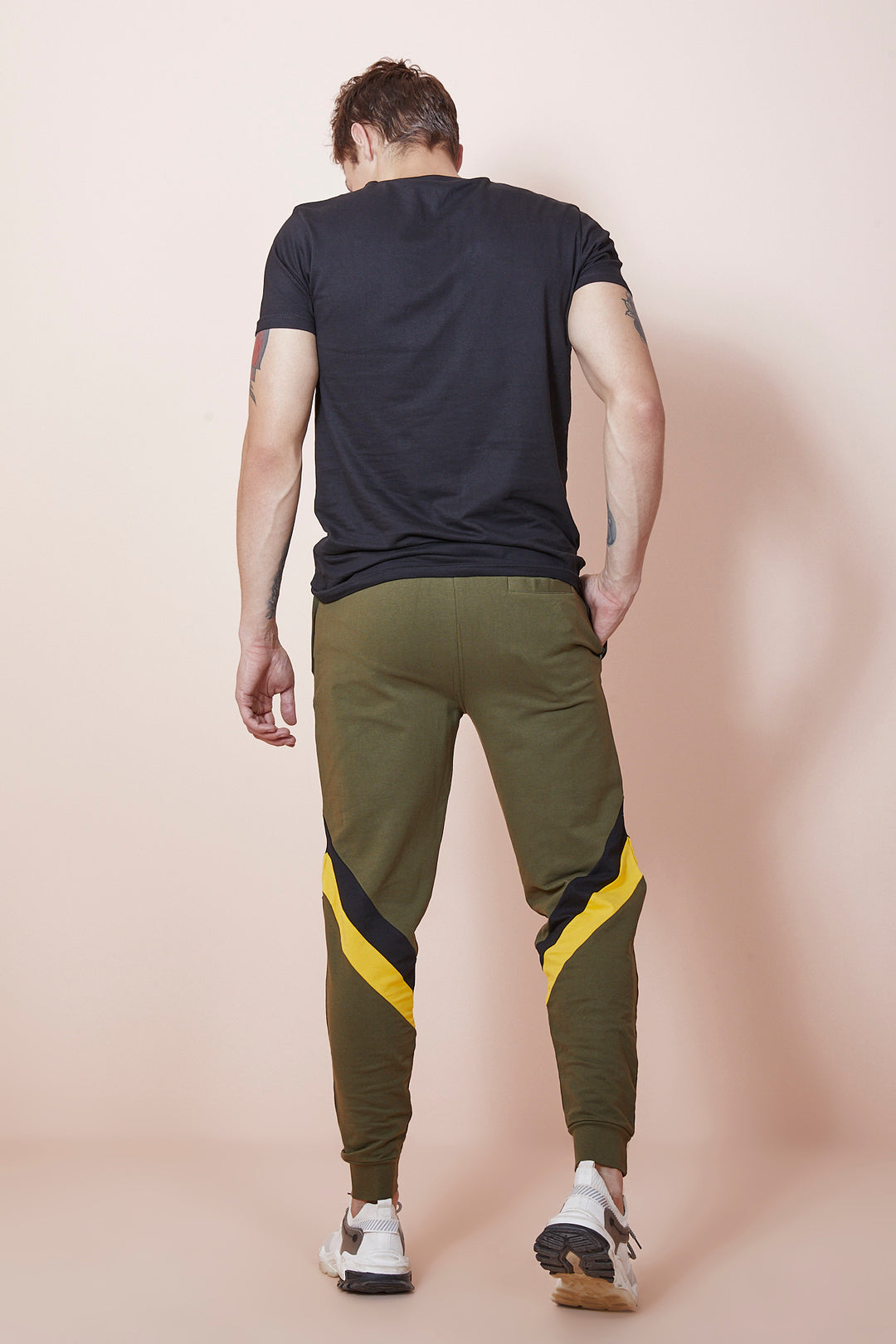 Rapid Olive Track Pant - SNITCH