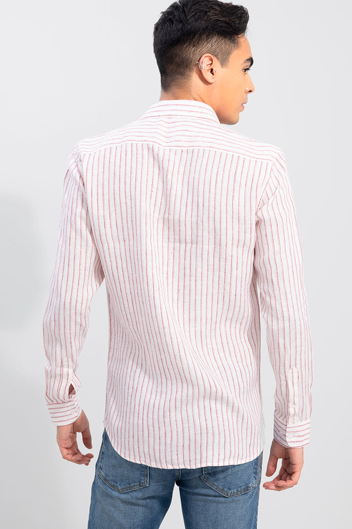Imperial White & Pink Shirt