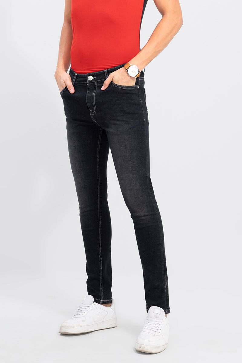 Axell Charcoal Black Jeans