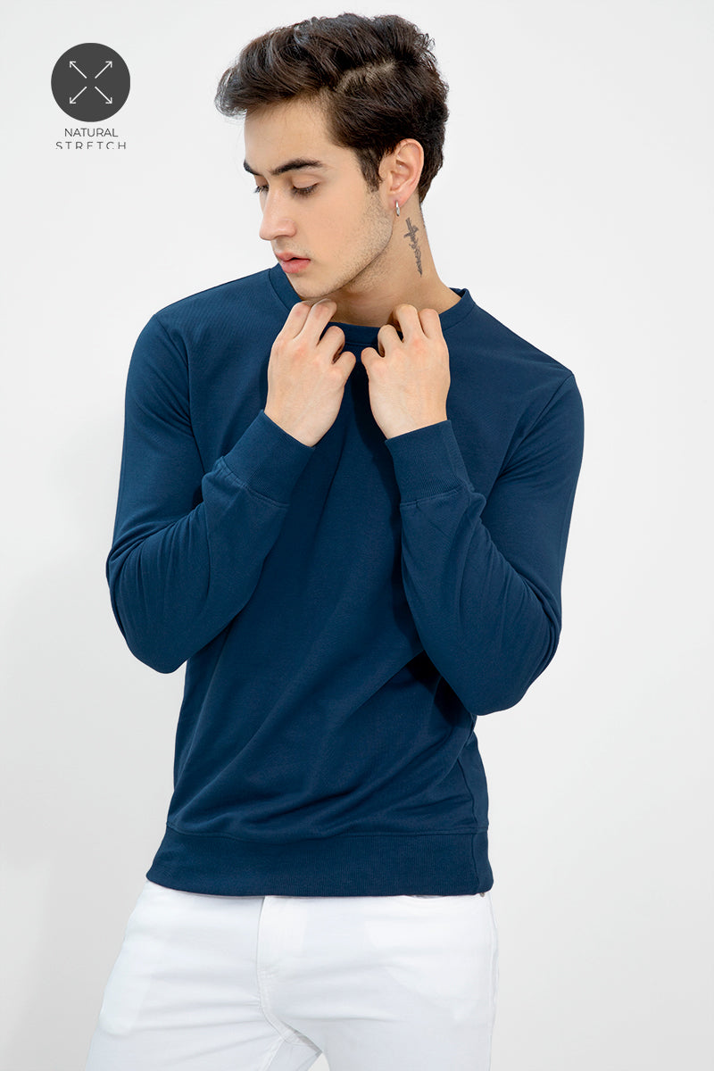 Teal Blue Sweatshirt
