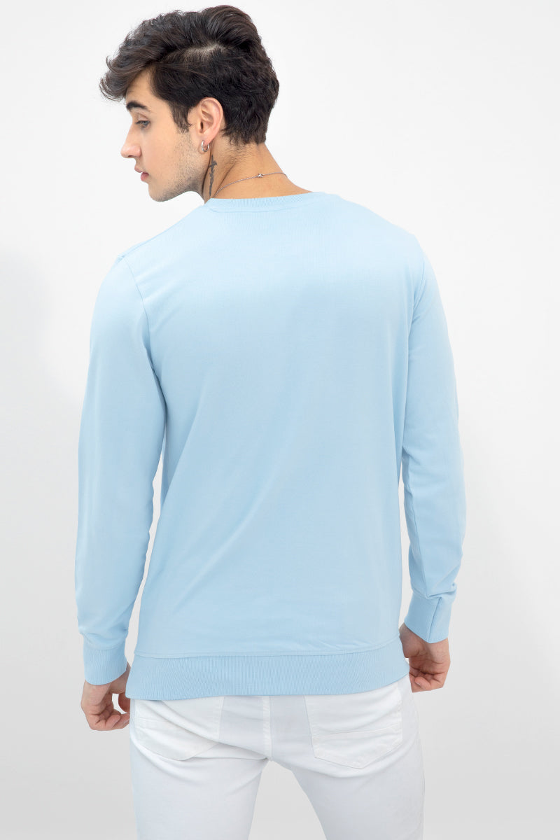 Sky Blue Sweatshirt - SNITCH