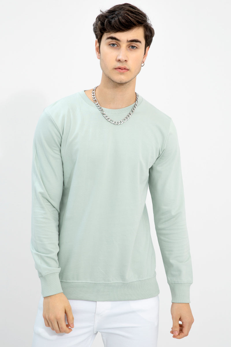 Mint Green Sweatshirt - SNITCH