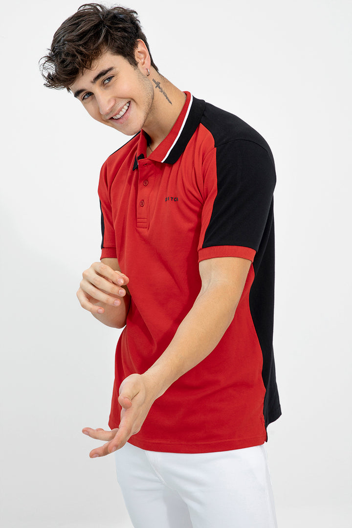 Tetrad Red T-Shirt - SNITCH