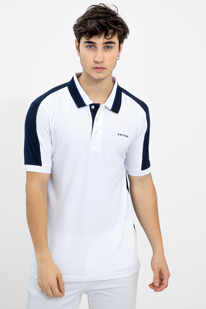 Tetrad White T-Shirt - SNITCH
