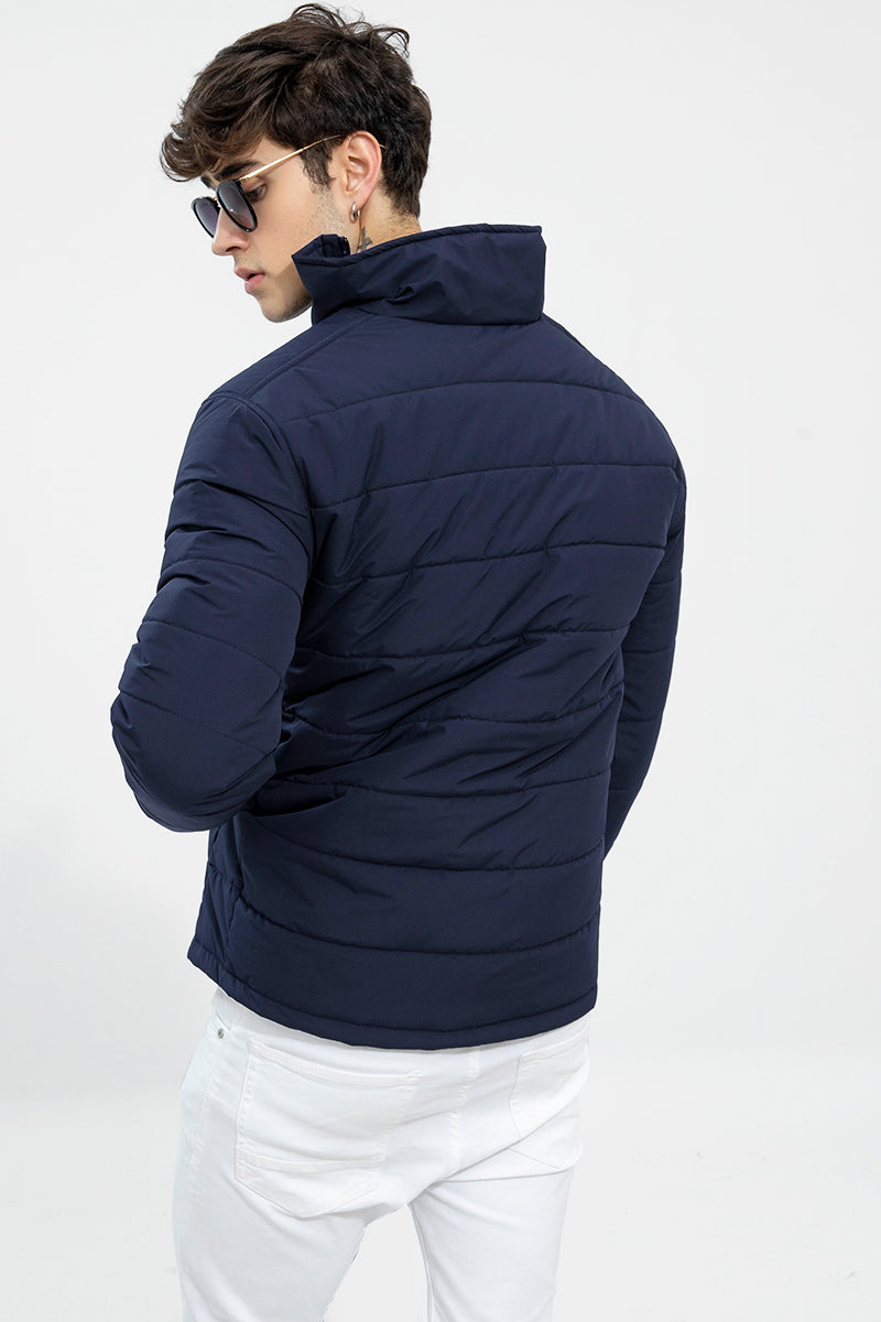 Griff Navy Puffer Jacket