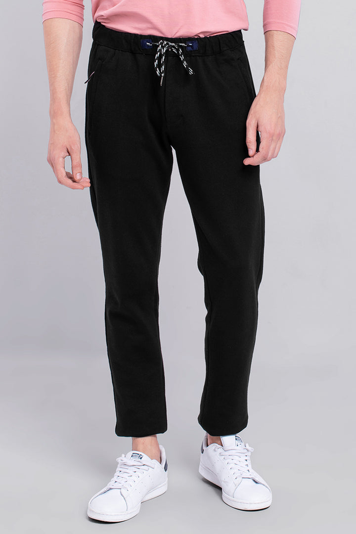 Black Amour Knitted Pants - SNITCH