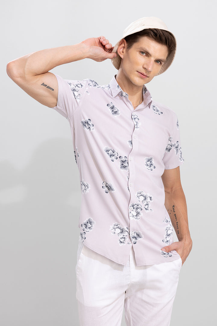 Camellia Grey Shirt