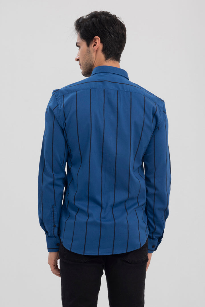 Breton Blue Stripe Shirt