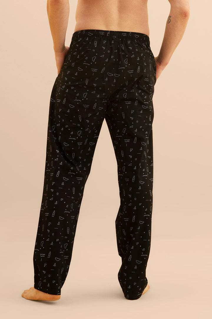 Cool Black Pyjama - SNITCH
