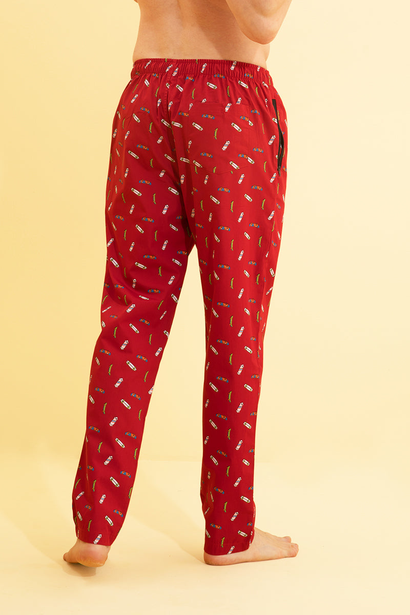 Sk8ter Red Pyjama - SNITCH