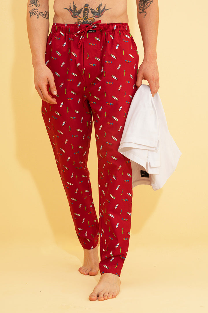 Sk8ter Red Pyjama - SNITCH