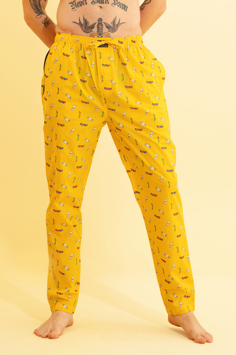 Sk8ter Yellow Pyjama - SNITCH