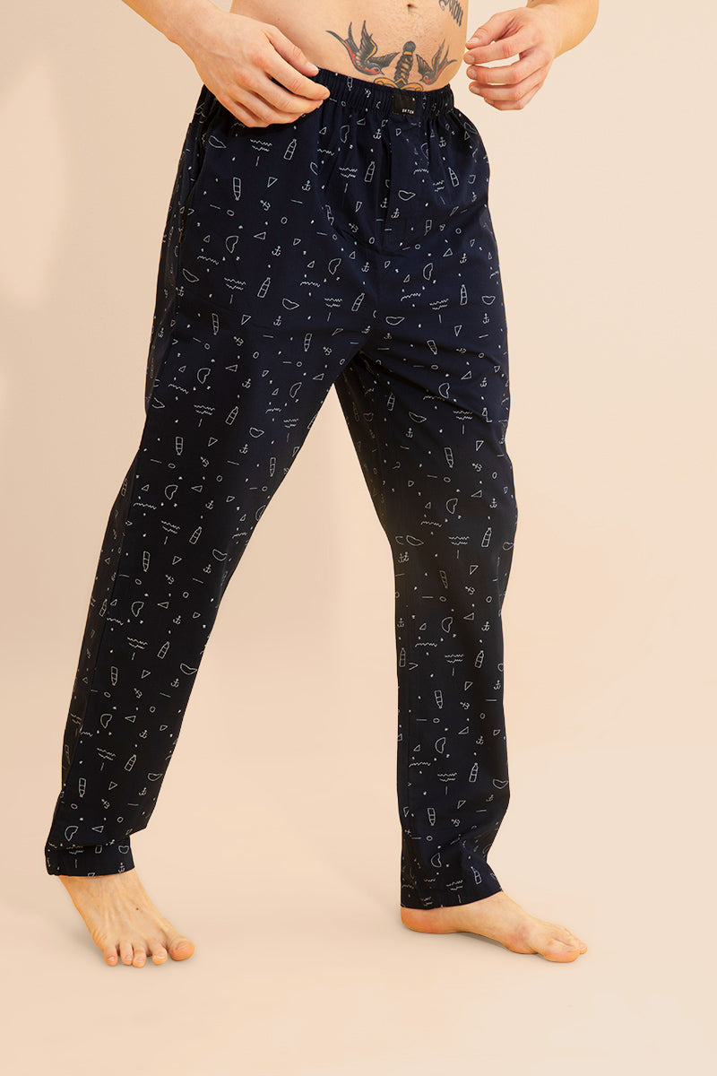 Cool Navy Pyjama - SNITCH